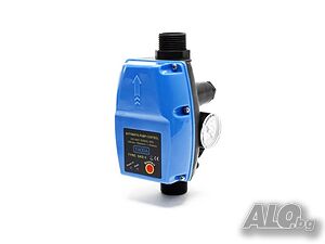Пресконтрол Gmax EPC-4A, 10 бара, 1”, с вграден манометър, за помпи до 1.1 kW