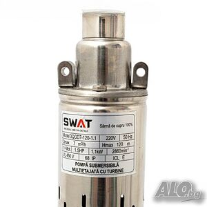 Румънска водна помпа STIVO 1.1KW; 120m; 7m3час