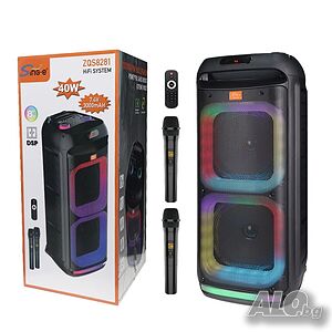 Безжична акумулаторна Bt караоке тонколонка Sing A, модел ZQS 8281