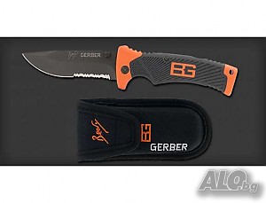 Нож сгъваем - оцеляване, GERBER Bear Grylls-Scou 18.6 см