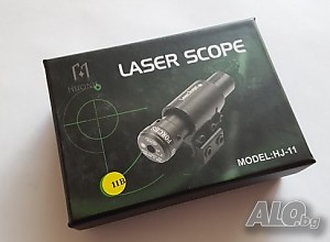Подвесен лазер, червен за пушка LASER SCOPE HJ-11