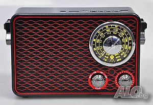Ретро радио Kemai MD-1177Bt Bluetooth Usb Sd Fm - Носталджи