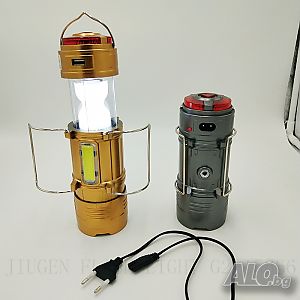 Фенер за къмпинг LL-108A USB изход, аварийна лампа 5 в 1
