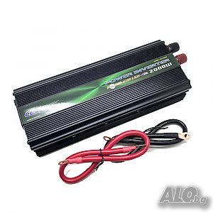 Висококачествен инвертор на напрежение CEJ 24V-220V, 2000W