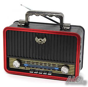 Ретро( Винтидж)Радио Kemai MD-1907BT FM Bluetooth USB SD AUX