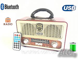 Ретро( Винтидж)Радио Meier M-111BT FM, Bluetooth USB SD AUX