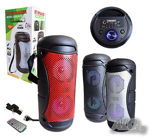 Колона BT,FM,MP3,USB, Portable Speaker ZQS 4219