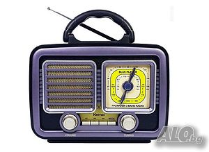 Ретро - FM/AM/SW,USB TFт радио - Kemai MD-1709BT