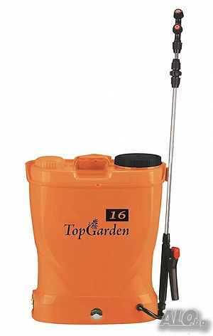 акумулаторна тръбна пръскачка top garden 12v/8ah