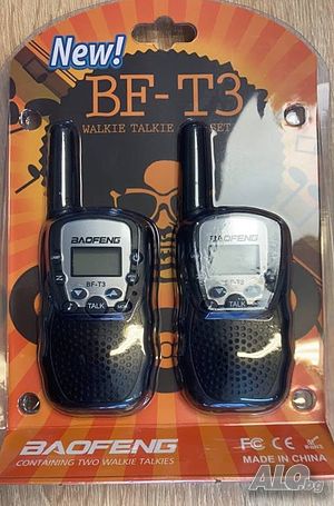 Радиостанции Baofeng BF T3 - 2бр к-кт уоки токи