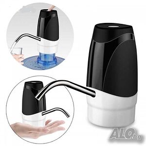 Електрически диспенсър - помпа за вода с USB + ак. батерия