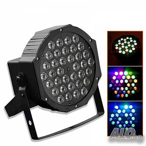 LED диско клубна парти лампа прожектор RGB 18 /36 / 54 LED