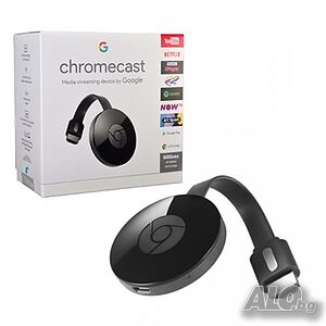 Приемник Chromecast свързващ телефон с телевизор