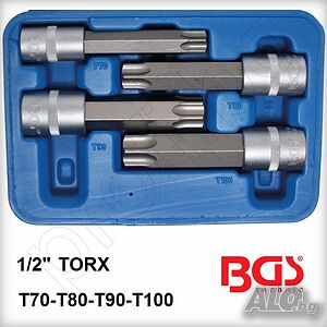 К-т вложки TORX Т70 до Т100 1/2