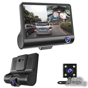 Видеорегистратор Amio HD DVR VIDEO CAR DVR+Камера заден ход