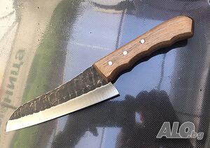 Турция- ловен, ръчно кован нож кожен калъф, 150х275 мм