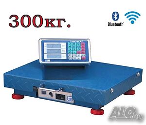 Безжичен платформен кантар до 300 /600 / кг