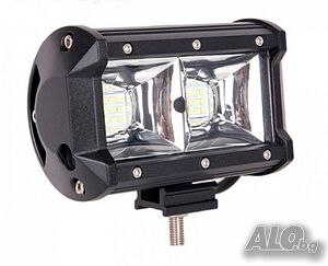 Диоден халоген Automat, Универсален, Алуминий, IP67, 12V - 30V, 54W, 2061, Черен