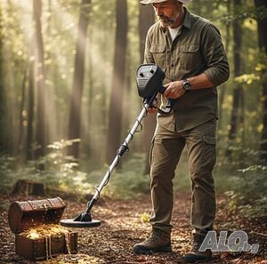 Водоустойчив металотърсач за злато, сребро, монети и съкровища K-1374