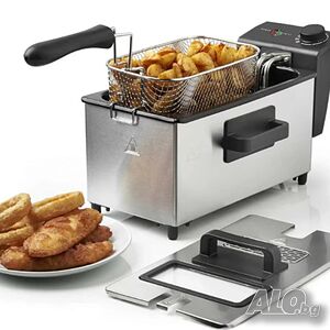 Електрически фритюрник Cheffinger CF-EDP3.0 3L, 2000W.