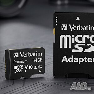 Micro CD карта памет 64GB - повече място за съхранение