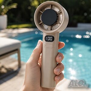 Турбо ръчен вентилатор M11 с 120 скорости, LED дисплей и USB презареждане