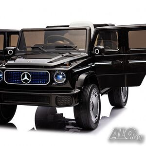 Акумулаторен джип Mercedes EQG Electric G-Class 12V с отварящи се врати меки гуми 4x4