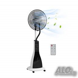 Вентилатор с водна мъгла Diplomat DX-66, 90W 16” мултифункционален, LED, дистанционно управление