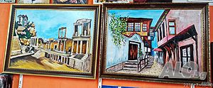 Картини Пловдив-Старият град