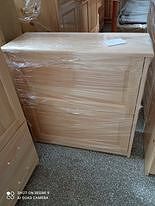 Шкаф за обувки ветрило с две врати, лакиран от вътре и от вън - размер 80/30/80