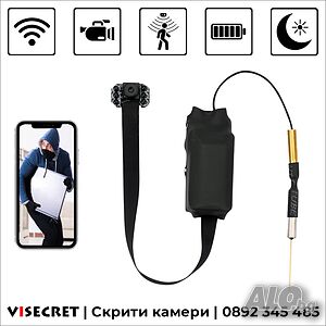 WiFi скрита камера в копче