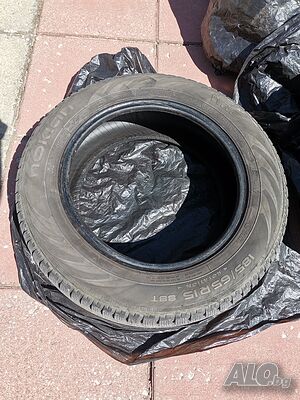 4x Nokian зимни гуми = 20 EUR (общо, комплект)