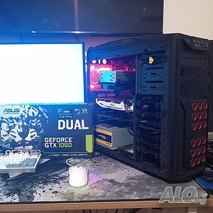 Бюджетен Геймърски Компютър/6 ядрен/GTX 1060/16GB/SSD