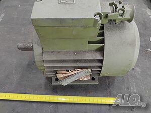 Електродвигател MEZ Mohelnice 0.37kW (370W), Трифазен, 1400 об/мин