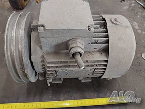 Руски алуминиев ел. двигател 0.55 kW, 1400 об/мин - на лапи