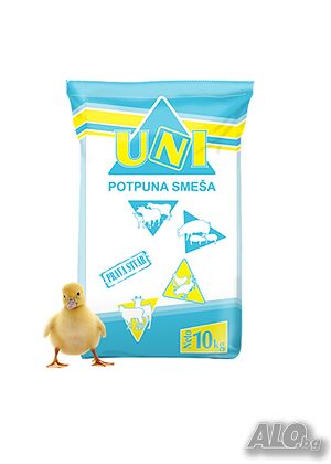 Уни ПГ 1 19% Стартер за патици и гъски