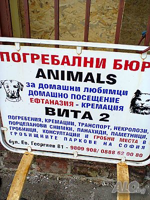 Погребение на домашни любимци