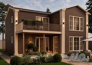 Сглобяема Къща - 160 м² | Два етажа | 4 спални