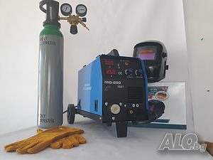 Инверторен телоподаващ апарат Volt Electric MIG 250A, с платформа