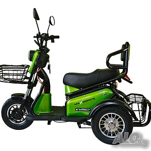 Думесна Електрическа Триколка Vanguard PUDDING 1800W