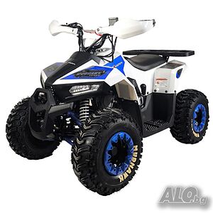 Бензиново АТВ/ATV 125cc/кубика MUDHAWK Sport - Blue/White