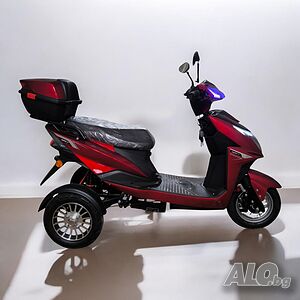 Електрическа Триколка - Скутер Vanguard Electric SPORT 2000W DARK RED