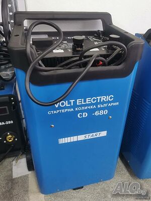 CD 680 Volt Electric Стартерна и зарядна количка