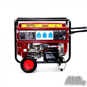 Генератор за ток 8.5kW BULPOWER BR-9800E монофазен с ел. стартер