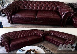 Chesterfield Честърфийлд оригинални дивани двойка и тройка