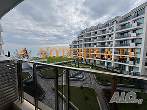 Премиум апартамент с панорамна морска гледка в нов комплекс до плаж Кабакум