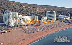 Продава се студио на първа линия, к.к. Златни пясъци. Едностаен апартамент 47 кв.м Тухла 5 етаж | Апартаменти | Златни пясъци