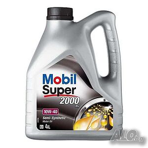 MOBIL SUPER 2000 10W40 4L 45.90 лв. с Гарантиран Произход
