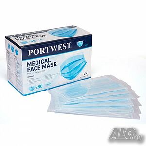 Медицинска маска тип IIR, Portwest
