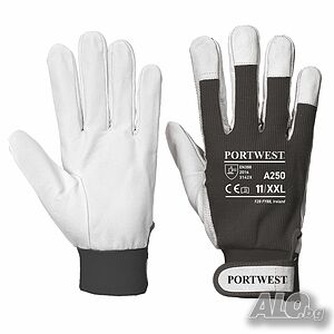 Ръкавици от кожа и плат Portwest